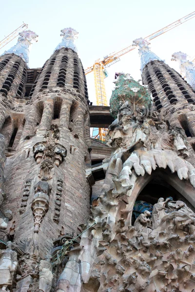Jelenet a Sagrada Familia-Spanyolország — Stock Fotó
