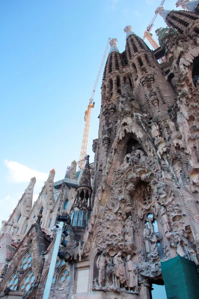 Сцена Sagrada Familia Spain — стоковое фото