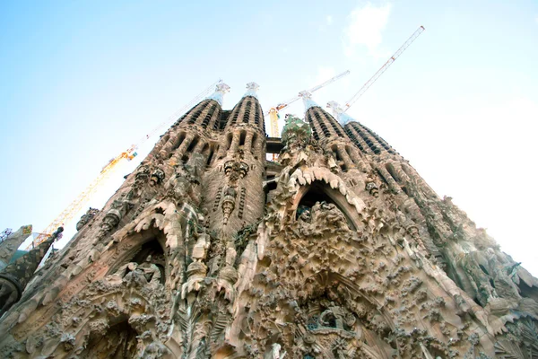 Сцена Sagrada Familia Spain — стоковое фото