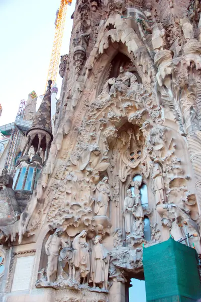 Сцена Sagrada Familia Spain — стоковое фото