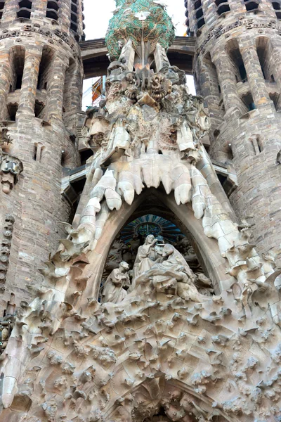 Scena Hiszpania Sagrada Familia — Zdjęcie stockowe