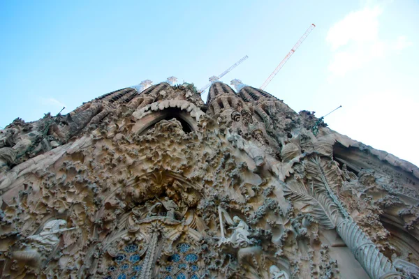 Jelenet a Sagrada Familia-Spanyolország — Stock Fotó
