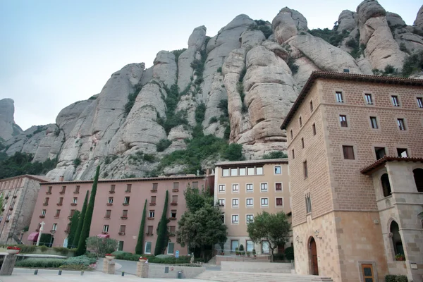 Tempio sulla montagna di Montserra — Foto Stock