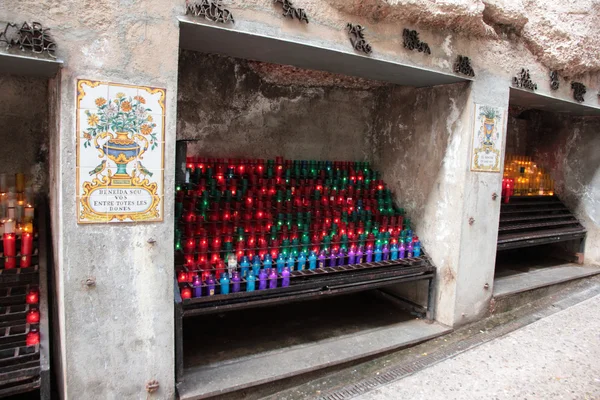 Templo en la montaña de Montserrat —  Fotos de Stock