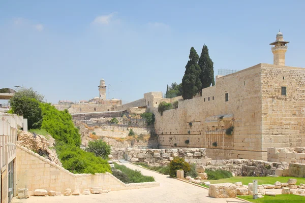 A velha cidade de Jerusalém — Fotografia de Stock