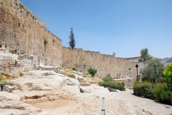 La vieja ciudad de Jerusalén — Foto de Stock