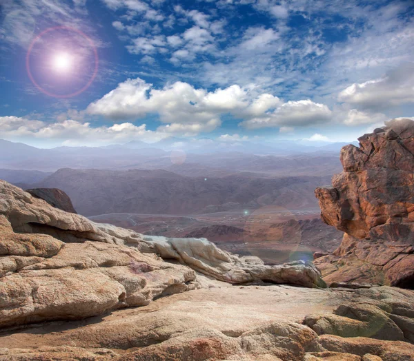 Hemel en berg — Stockfoto