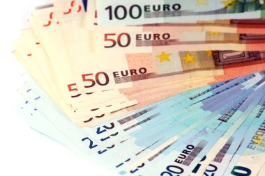 Kağıt euro yığını