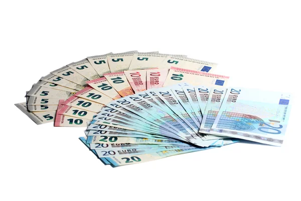 Stapel papier euro — Stockfoto