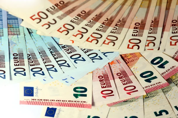 Stapel papier euro — Stockfoto