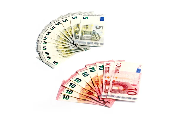 Euro-Banknoten aus Papier — Stockfoto