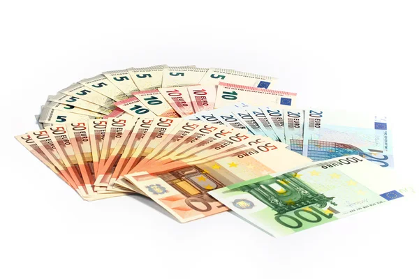 紙ユーロ紙幣 — ストック写真