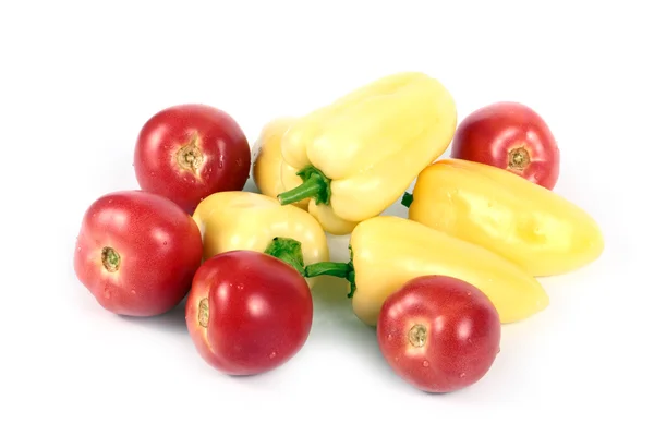 Pimientos y tomates —  Fotos de Stock