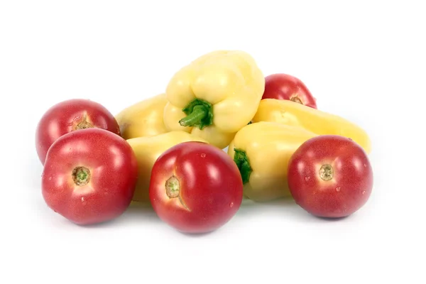 Peppers and tomatoes — Stock Photo, Image