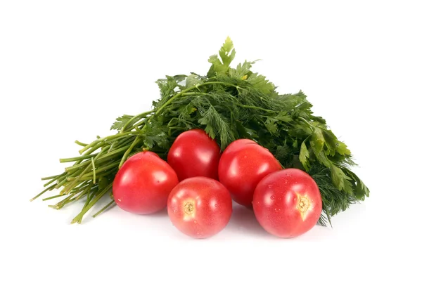 トマトとパセリ — ストック写真