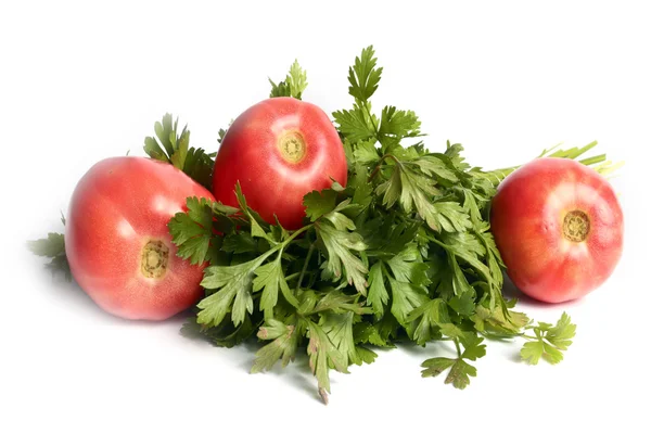 Tomater och persilja — Stockfoto