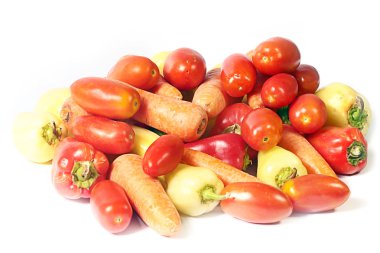 bir avuç taze sebze