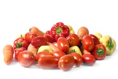 bir avuç taze sebze