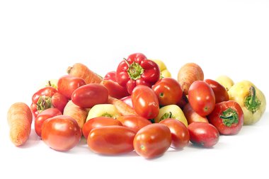 bir avuç taze sebze