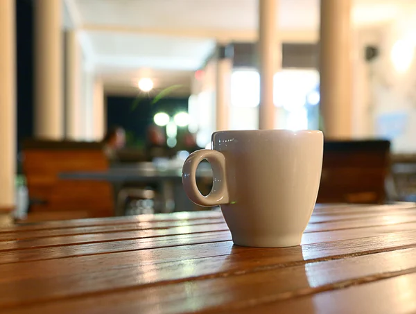 Xícara de café preto — Fotografia de Stock