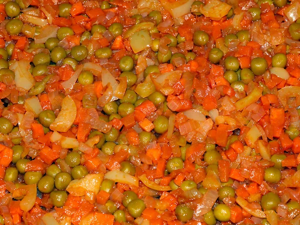 Stewed Vegetables Side Dish Main Food — Stock Photo, Image