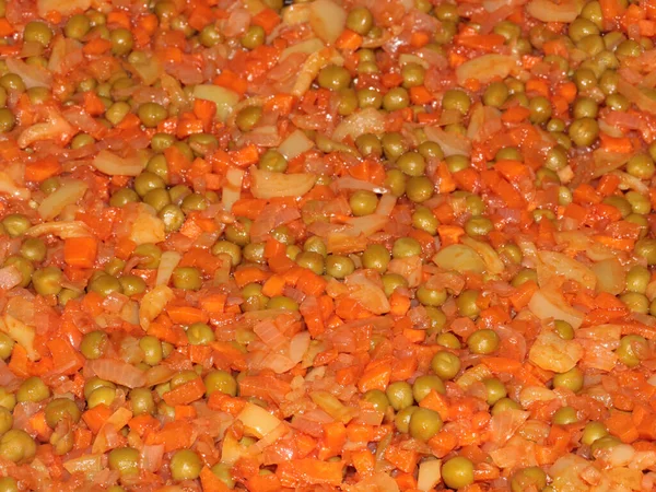 Stewed Vegetables Side Dish Main Food — Stock Photo, Image