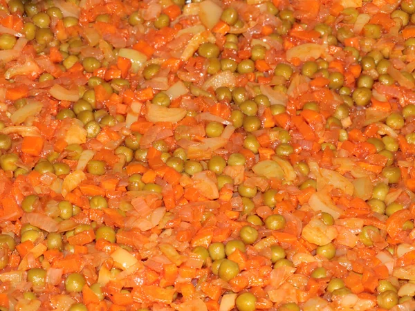 Stewed Vegetables Side Dish Main Food — Stock Photo, Image