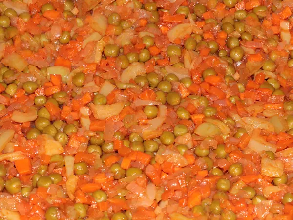 Stewed Vegetables Side Dish Main Food — Stock Photo, Image