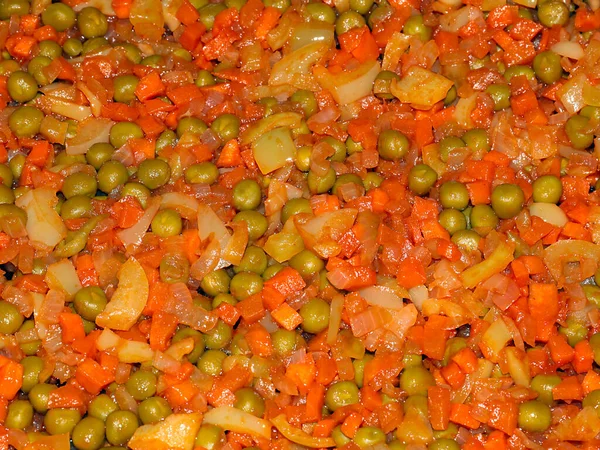 Stewed Vegetables Side Dish Main Food — Stock Photo, Image