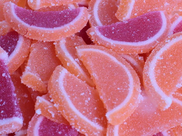 candy lemon and orange slices as a treat for the holiday