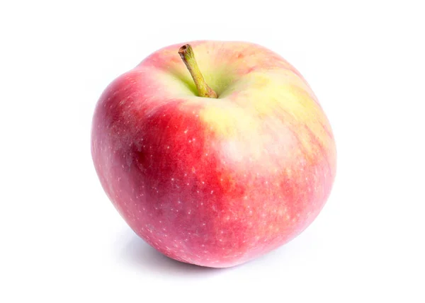 Hermosa Manzana Roja Madura Como Parte Cosecha Frutas Otoño — Foto de Stock