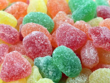 Tatlı olarak narenciye aromalı karamel.