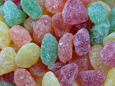 Narenciye tadında güzel karamel renkli damlalar.