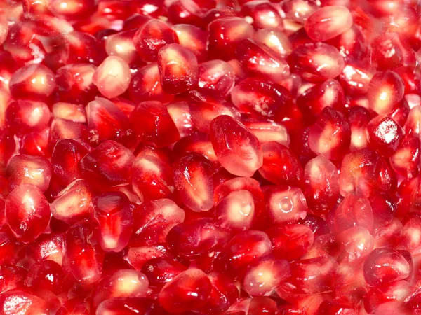 Pomegranate Grain Lying Surface Table Cleared Food — Stock Photo, Image