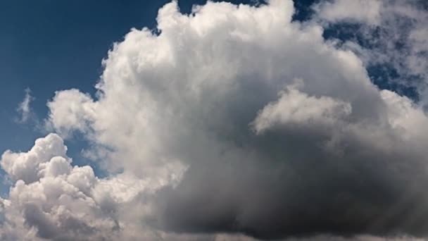 Vista Desde Ventana Del Avión Del Cielo Las Nubes — Vídeos de Stock
