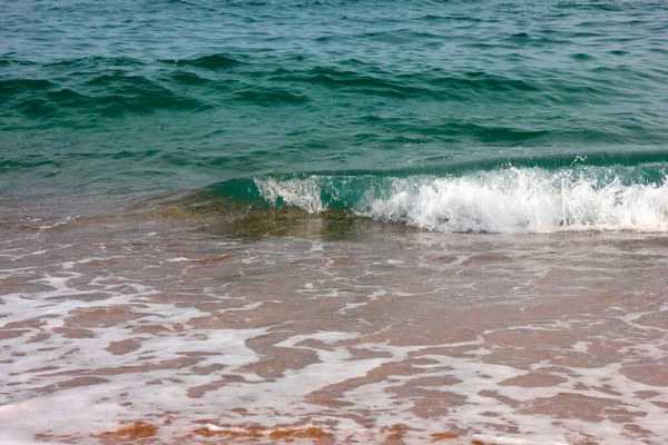 Surf Praia Areia Como Destino Férias Ideal — Fotografia de Stock