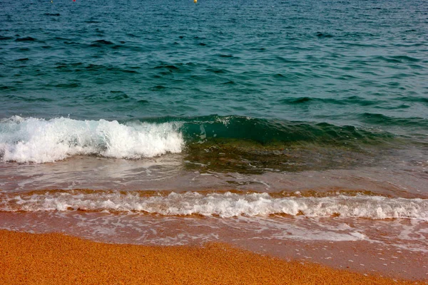 Surfing Piaszczysta Plaża Jako Idealne Miejsce Wakacje — Zdjęcie stockowe