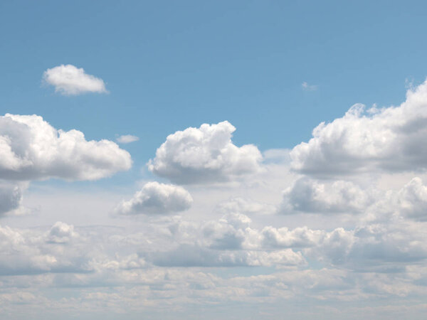 beautiful sunny sky as part of the heavenly landscape