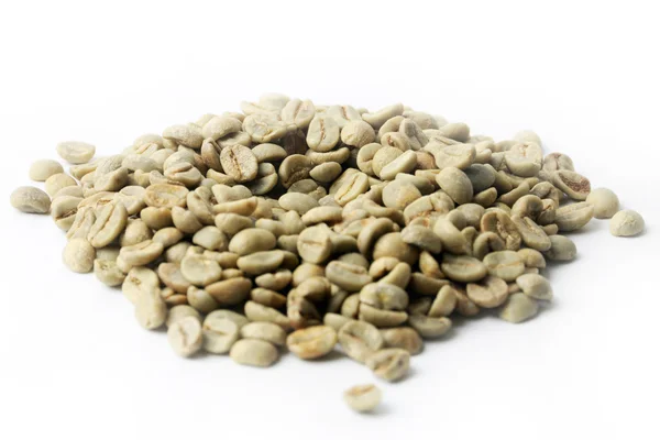 Зелена кава — стокове фото