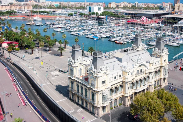 Puerto Barcelona España — Foto de Stock