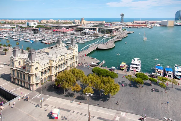 Puerto Barcelona España — Foto de Stock