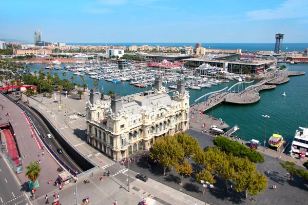 Puerto Barcelona España — Foto de Stock