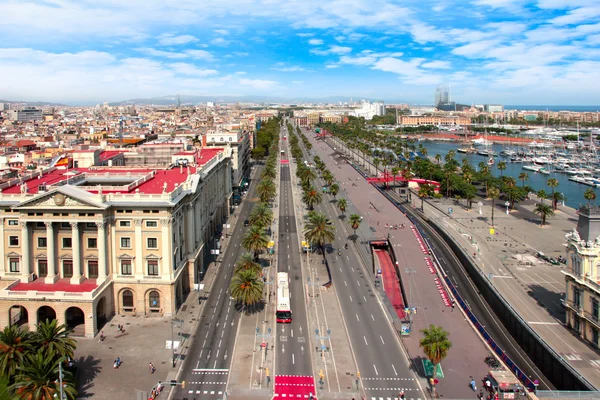Streets of Barcelona Spain — Stock Photo, Image