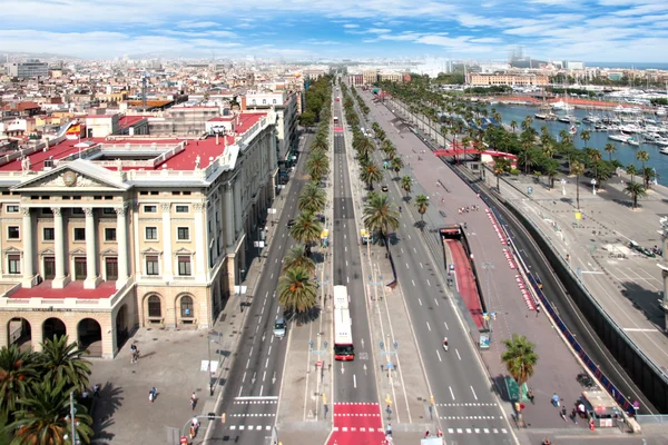 Ulice z Barcelona Španělsko — Stock fotografie
