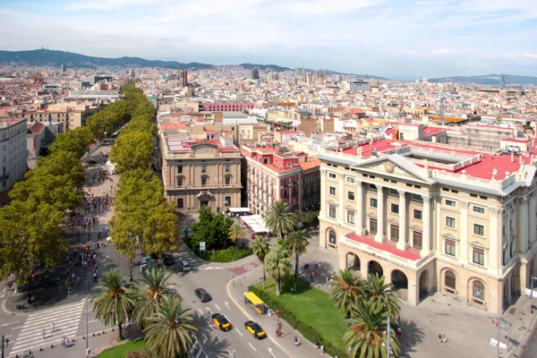 Ulice z Barcelona Španělsko — Stock fotografie