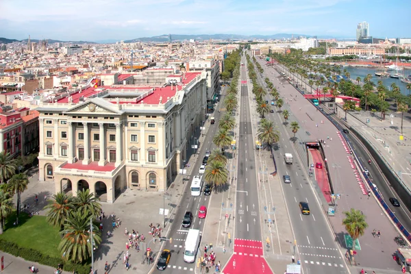 Ulice z Barcelona Španělsko — Stock fotografie