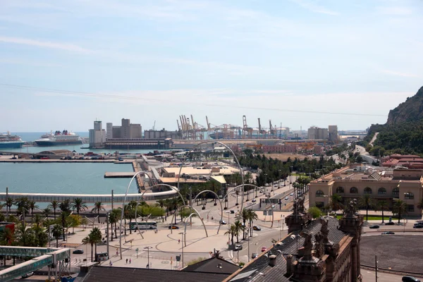 Námořní přístav Barcelona Španělsko — Stock fotografie