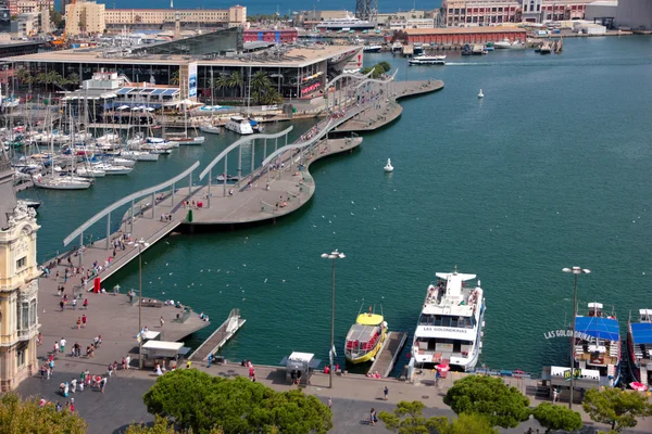 Sea port Barcelona Spain — Stock Photo, Image