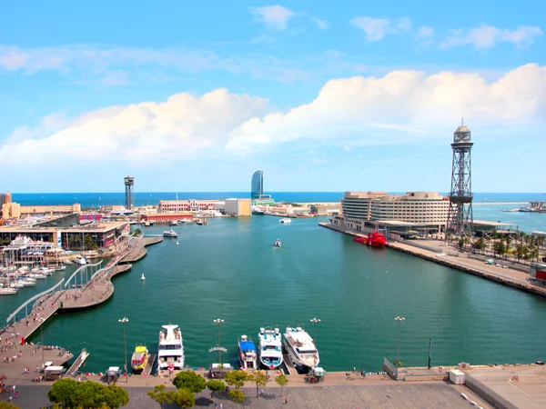 Deniz Liman Barcelona İspanya — Stok fotoğraf
