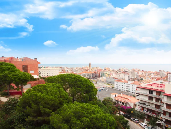 Vakantieoord Calella — Stockfoto